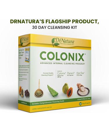 DrNatura Colonix Kit - 30 Day Cleanse & Detox Program for Digestive Health - Buy Online on GoSupps.com