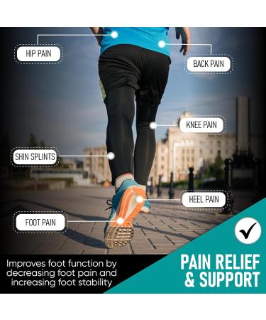 Dynamic Orthotics Insoles for Foot Pain Relief | Arch Support Inserts for Plantar Fasciitis | Shoe Insoles for Men (11-12.5) & Women (12-13.5 - Buy Online on GoSupps.com