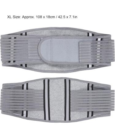 Buy Adjustable Lower Back Support Belt for Back Pain Relief - Lumbar Compression Bandage with Reflective Straps (XL) - International Shipping Available - Buy Online on GoSupps.com