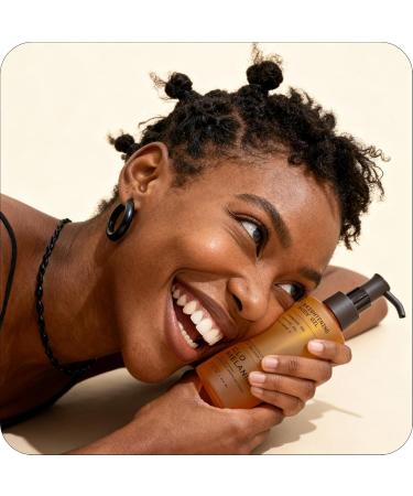 Glo Melanin Brightening Body Oil Topical Moisturizer with Vitamin C, Kojic Acid & Turmeric Lightweight Hydrating Cosmetic Oil for Melanin-Rich Skin (8 oz / 230 ml) - Buy Online on GoSupps.com