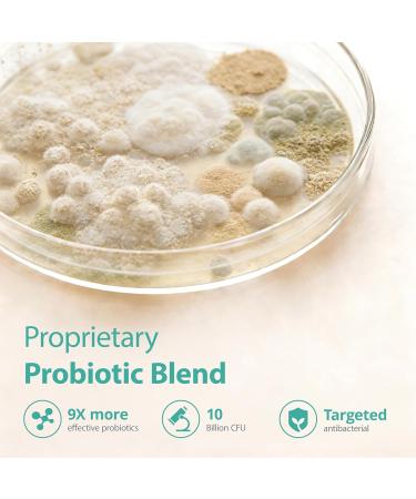 LincNutri Oral Probiotics for Bad Breath & Mouth for Adults 10 Billion CFU - Dental Probiotic Supports Fresh Breath - Dental Plaque & Cavity Prevention - for Gum & Teeth Care - 60 Lozenges Mint Flavor - Buy Online on GoSupps.com