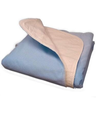 XXL Washable Reusable Underpads 36x72 - Waterproof Absorbent Incontinence Bed Pads 2 Pack - Heavy 4-Layer Protection for Beds, Sofa, Mattress - Ideal for Seniors, Kids & Pets - Buy Online on GoSupps.com