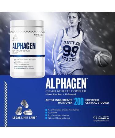 Legal Limit Labs Alpha Gain- Clean Athlete Complex- creatine HMB L-Leucine and Phosphatidic Acid - Lean Muscle 30 Servings - Buy Online on GoSupps.com