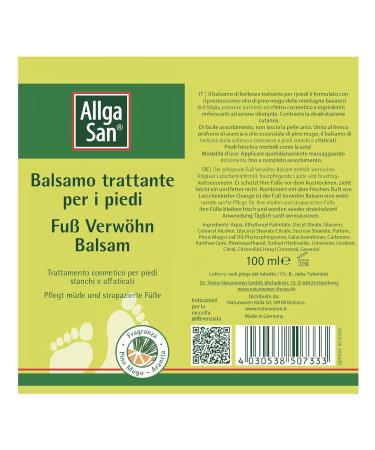 Vergran San Balsamo Trattante Feet 100ml - Soothing Foot Balm for Healthy Feet | International Shipping - Buy Online on GoSupps.com