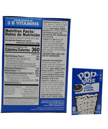 Pop-Tarts Variety Pack - Frosted Chocolate Flavors - S'mores, Cookies & Cream, Chocolate Fudge, Hot Fudge Sundae - 8 Count (Pack of 4) with Bonus Cleaning Cloth - Buy Online on GoSupps.com