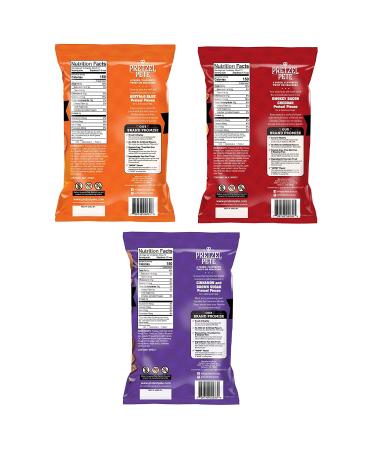Pretzel Pete Variety Pack - Buffalo Blue Cheese, Smokey Bacon Cheddar, Cinnamon Brown Sugar - 10.5oz (3 Pack) | Non-GMO Ingredients, Small Batch, Bold Flavor - Buy Online on GoSupps.com