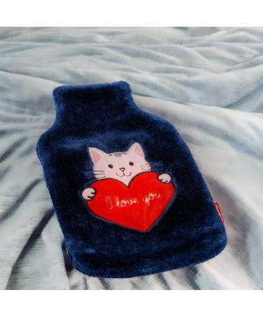 Soxo Plush Hot Water Bottle Cover for Kids - Hand Warmer Neck & Back Pain Relief - Period Comfort - I Love You Design - Buy Online on GoSupps.com