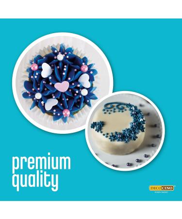 DECOCINO Color Paste Blue - 25 g - Food colouring ideal for colouring cakes fondant and creams - AZO-free gluten-free and vegan - Buy Online on GoSupps.com