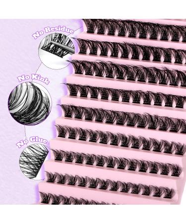 Riya Lash Clusters 120Pcs DIY Eyelash Extenisons Natural Look Wispy Clusters Lashes 8-16MM D Curl Individual Lashes DIY at Home Wispy Fluffy Lash Extensions Reusable Individuals DIY at Home (03) RY-03 - Buy Online on GoSupps.com