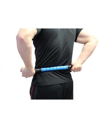 The Muscle Stick Original Muscle Roller - All Purpose Muscle Roller Stick in Blue - Buy Online on GoSupps.com