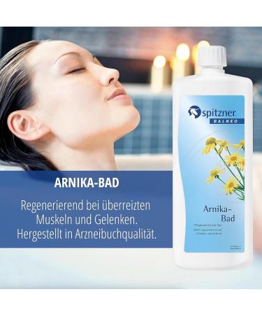 Spitzner Health Bath Arnica 1000 ml | Soothing & Regenerating Bath Additive with Arnica Extract - International Shipping - Buy Online on GoSupps.com
