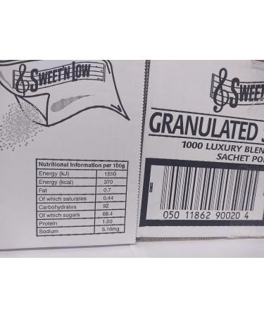 500 Sweet N Low Granulated Sweetner Sachets - Buy Online on GoSupps.com