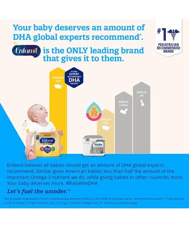 Enfamil NeuroPro Baby Formula 32 Fl Oz - DHA, Iron, Prebiotics, Non-GMO | Brain & Immune Support - Buy Online on GoSupps.com
