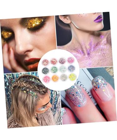  FRCOLOR FRCOLOR 12-in-1 Glitter Gel for Body Face Hair and Eyelids: A Brilliant Decorative Effect for Special Occasions - Buy Online on GoSupps.com