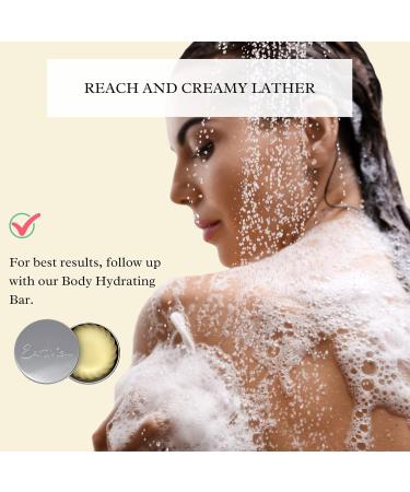 Earth is Body Wash Bar - Moisturizing Vegan Coconut Oil & Oats | Eco-Friendly Plastic Free Compostable | All Skin Types - 5oz - Buy Online on GoSupps.com