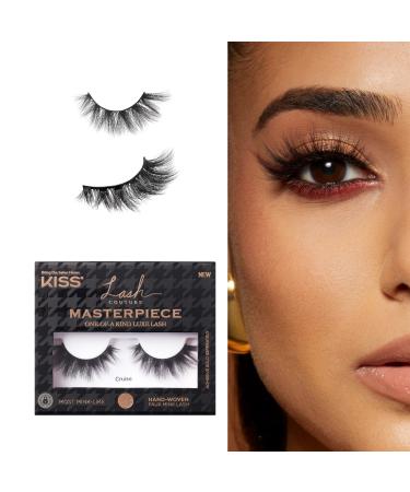 Kiss Lash Couture Masterpiece One-Of-A-Kind Luxe Lash- Cruise (Hand Woven Faux Mink Lash)