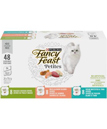Fancy Feast P t & Florentine Wet Cat Food Bundle (24 Tubs + 12 Cans) Wet Cat Food + Wet Cat Florentine Food - Buy Online on GoSupps.com