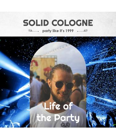 Life of the Party Solid Cologne - Natural Men's Cologne - Life fo the Party Wax Cologne Travel Size Cologne for men - natural mens cool water cologne (3/4 oz (Pack of 1) Life of the Party) - Buy Online on GoSupps.com
