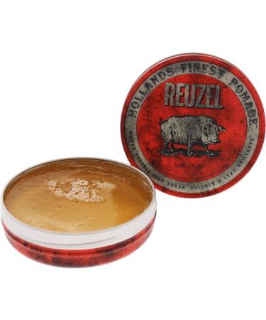 Reuzel Red Water Soluble High Sheen Pomade - No Dry Formula - Keeps High Shine and Strong Hold All Day without Flaking - Easy Rinse Out - Subtle Vanilla Cola Fragrance - Vegan Formula - 113 g Vanilla cola 113 g (Pack of 1) - Buy Online on GoSupps.com