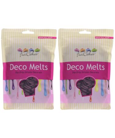 Buy FunCakes Deco Melts Purple - 2 x 250g Pack for Baking & Decorating | International Shipping Available - Buy Online on GoSupps.com