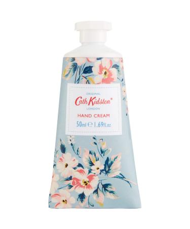 Cath Kidston Spitalfield Small Blue Everyday Hand Cream | Enriched With Shea Butter | Made In The UK | Cruelty Free & Vegan Friendly | Travel Friendly Size | 50ml Spitalfield 50ml (Pack of 1)