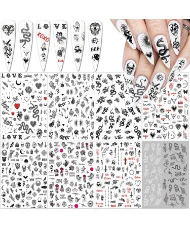 14 Sheets Gold Nail Foils Transfer Stickers Foil Nail Art Supply  Holographic Effect Metallic Nail Art Foil Stickers Color Gold Silver Nail  Foil Transfers for Women Girls Nail Art Decoration T2