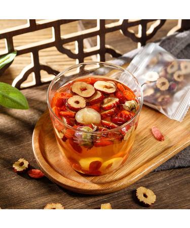 Longan Wolfberry Red Dates Rose Tea 200g (7.05oz) - 20 Sachets - Buy Online on GoSupps.com