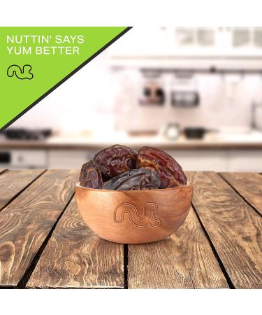 Organic Sun Dried Jumbo Medjool Dates - No Added Sugar (16oz) | Freshly Packed in Resealable Bag | Sweet & Healthy Dehydrated Fruit Snack | Vegan, Kosher Certified - Buy Online on GoSupps.com