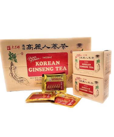Instant Korean Ginseng Tea 100bags (10bags x 10boxes) - Product of Korea