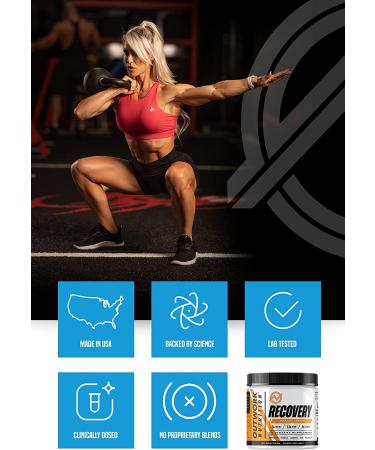 Outwork Nutrition Recovery Supplement - Post Workout Drink & Muscle Builder (Orange Sherbet) 240g - Backed by Science - Buy Online on GoSupps.com