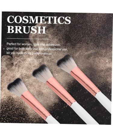 Baluue 3pcs Fish Tail Brush Nose Contour Brushes Highlighter Brush Makeup Brushes Makeup Tool Wooden Handle - Buy Online on GoSupps.com
