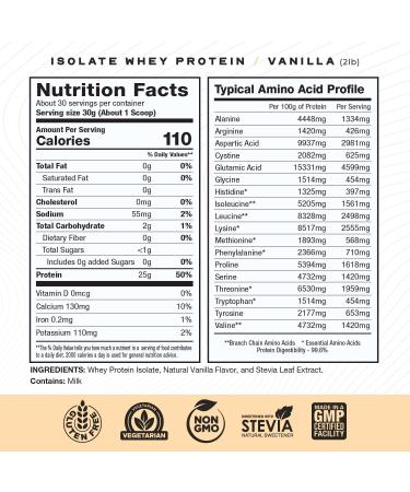 Muscle Feast Creatine + Isolate Bundle: 1 Creatine Powder (Unflavored 2lb) + 1 Whey Protein Isolate (Vanilla 2lb) | Premium Supplements Vegetarian Gluten Free - Buy Online on GoSupps.com