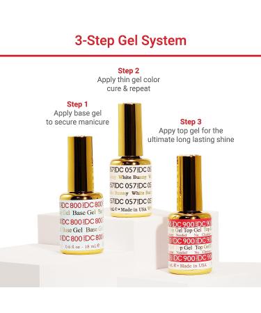 DND DC Black Gel & Nail Polish Set - 055 Black Ocean - 0.5 Fl Oz - Buy Online on GoSupps.com