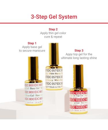 DND DC Gel Polish Set - Purple Collection | UV/LED Gel & Air Dry Nail Lacquer - Chip-Free Duo (Magenta Rose 0.5 Fl Oz - Buy Online on GoSupps.com