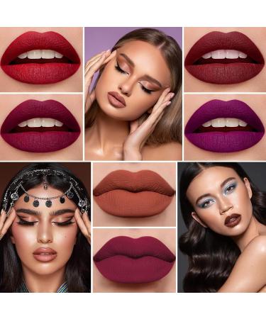 18 Pcs Capsule Pills Lipstick Set - Mini Matte Long Lasting Waterproof Lip Stains | Cute Velvet Pill Shaped Makeup - Buy Online on GoSupps.com