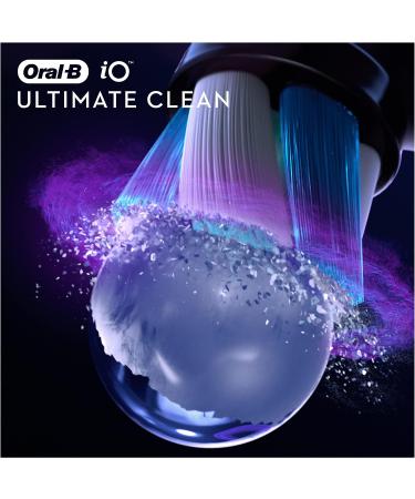 Oral-B iO Ultimate Clean Replacement Heads - Black (4 Pack) - Buy Online on GoSupps.com