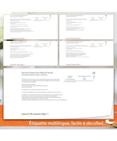 Now Foods Cranberry Caps Cranberry with Vitamin C High Dosed 100 Vegan Lab Tested Vegetarian Soy Free Gluten Free Non-GMO - Buy Online on GoSupps.com