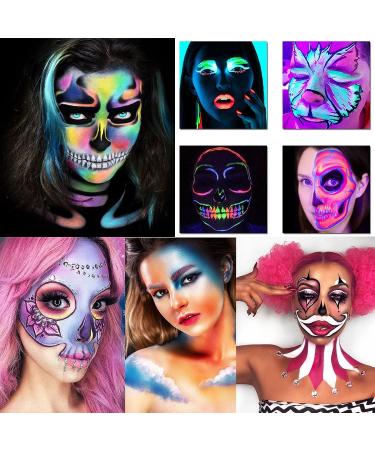 CCbeauty Professional Face Painting Kit 36 Colors + Avocado Cleansing Towel - Halloween Makeup & Cosplay Palette | Sfx Special Effects Makeup Kit - Buy Online on GoSupps.com