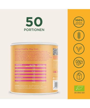 Buy Sooper Food Golden Love 250g - Bio Vegan Superfood Powder with Turmeric Ashwagandha & Ayurvedic Herbs - Natural Boost for Health - Buy Online on GoSupps.com
