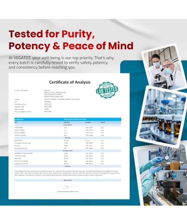 VEGATOT Ultra Organic L-Theanine Complex 10-in-1 Formula with Vitamin B6, Magnesium, Rhodiola, Ashwagandha, Turmeric & Holy Basil Supports Calm Mood, Relaxation & Focus 150 Capsules 150 count (pack of 1) - Buy Online on GoSupps.com