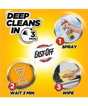 Easy-Off Heavy Duty Oven Cleaner 87 oz - Regular Scent (6x14.5 oz) - Fresh Scent, 14.5 Fl Oz (6 Pack) - Buy Online on GoSupps.com