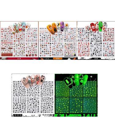 Festive Decal Embossed Sticker Manicure Foils For Parties Celebrations Christmas Halloween Holiday Party Decal - Buy Online on GoSupps.com