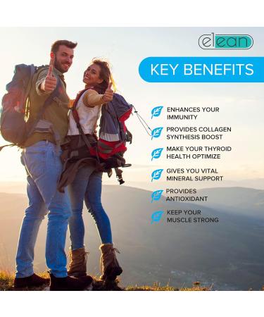 Buy ELEAN Immuno PWR - Zinc Selenium Amino Acid Lysine & Astragalus Root for Immune Health & Energy | 90 Veg Capsules - International Shipping Available - Buy Online on GoSupps.com