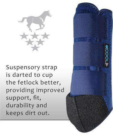 Professional's Choice 2XCOOL Sport Medical Boots - 4-Pack L Navy | Iinternational Shipping Available - Buy Online on GoSupps.com