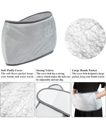 2L Hot Water Bottle Belt for Women - Natural Rubber with Faux Fleece Cover for Pain Relief - Buy Online on GoSupps.com
