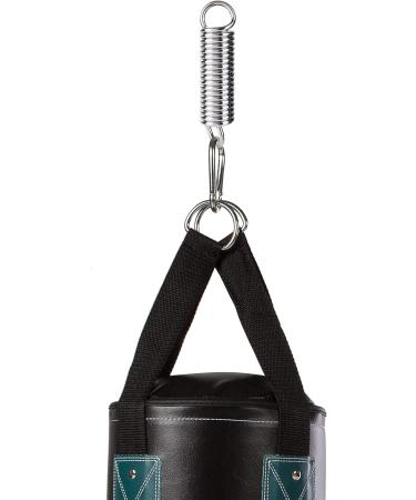 SCSPORTS BoxSack Spring - Durable 80/190 kg Steel Swing & Sandbag Suspension - Noise-Absorbing Chrome-Plated Bracket & Pull Spring 16 cm - Buy Online on GoSupps.com