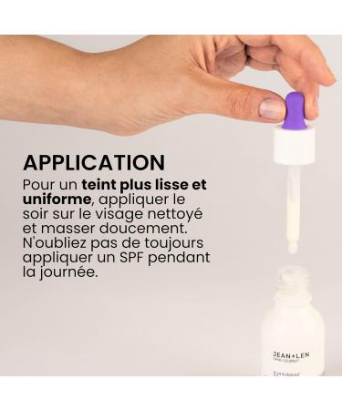 Jean & Len Renewing Booster Serum id al pour tous les types de peau augmente l' lasticit & la tonicit de la peau avec du pro-r tinol* et de l'extrait de r tinal** sans parfum v g talien 30 ml - Buy Online on GoSupps.com