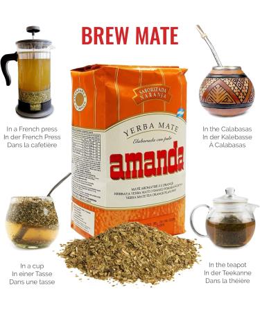 Amanda Yerba Mate Thee Naranja 05kg Naranja 05 kg - Buy Online on GoSupps.com