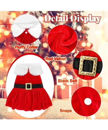 Sbayool Small Dog Clothes Pretty Cute Outfit for Dogs Holiday Birthday Party Beautiful Dog Dress Dog Gift for Chihuahua Poodle Bichon Pomeranian French Bulldog and Other Small Dog M - Buy Online on GoSupps.com