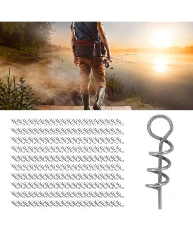 CHICIRIS Bait Spring | Durable Stainless Steel Fishing Needle | Flexible Rotation for Hook Connection Long-lasting Fishing Gear - Buy Online on GoSupps.com